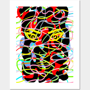 Abstract Color Art Posters and Art